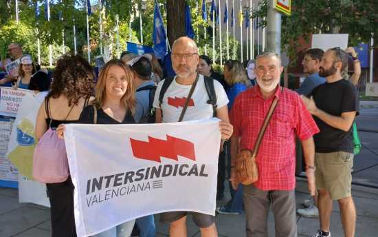 Intersindical Valenciana participa a la reunió amb la Comissió Europea dins la coalició Líneas Rojas