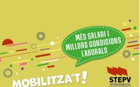 STEPV reclama la negociació de les plantilles davant unes instruccions que continuen augmentant les funcions del professorat