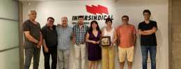 Intersindical Valenciana i LAB reafirmen la seua lluita conjunta per la classe treballadora