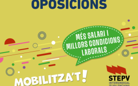 STEPV denuncia la falta de recursos, les instruccions inadequades i una pressió laboral “inhumana” en les oposicions de primària