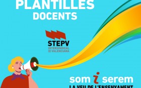 STEPV presenta més de 200 al·legacions a les vacants del concurs de trasllats 22/23