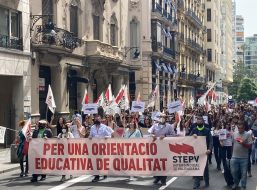 Manifestació el 30 d'abril per una orientació de qualitat, convocada per STEPV