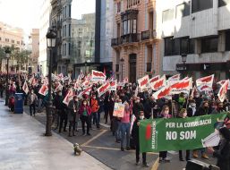 Manifestació a Madrid el passat 7 de maig