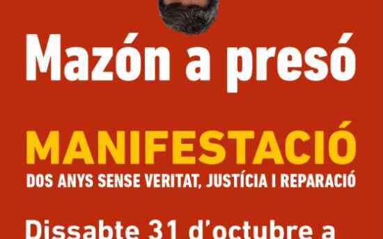 Intersindical Valenciana anima a participar en la manifestació del 31 d’octubre pels dos anys de la dana