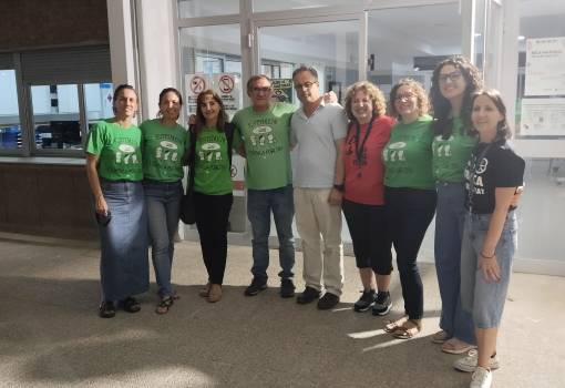 STEPV es reuneix amb l’AMPA de l’IES Salvador Gadea d’Aldaia per explicar les reivindicacions del professorat