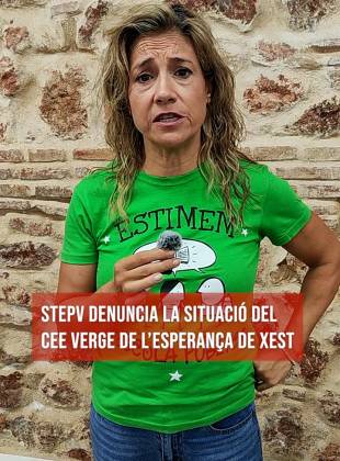 STEPV denuncia la situació precària del CEE Verge de l’Esperança de Xest