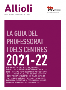 Guia del professorat i dels centres 2021/22