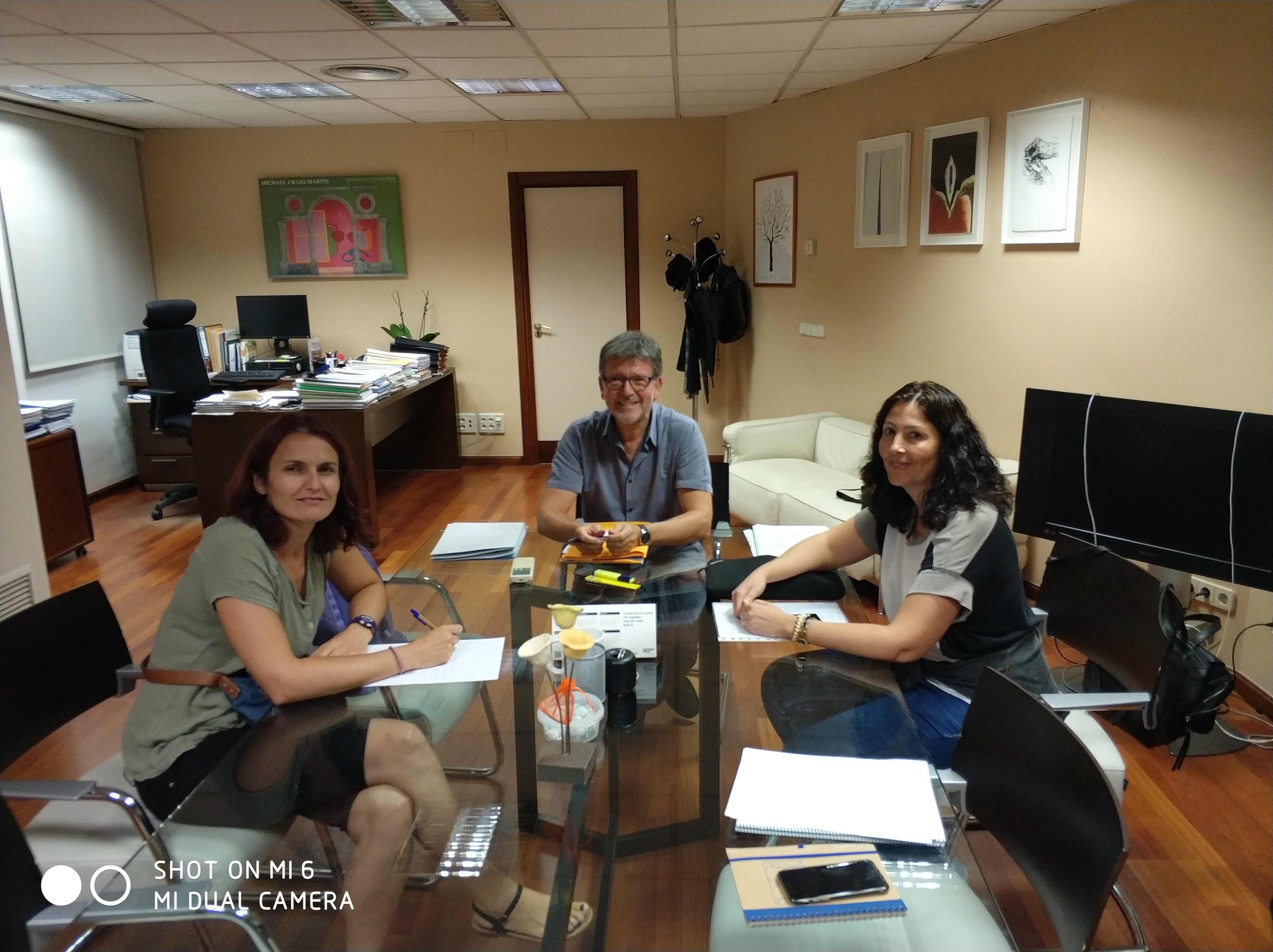 Reunió amb el DG de Política Educativa, Jaume Fullana, per abordar la problemàtica de PT i AL