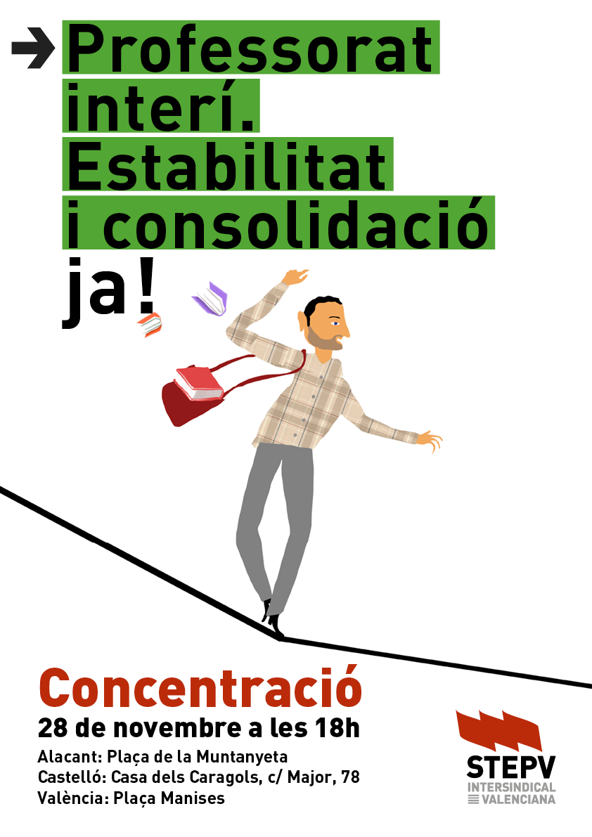 Cartell de convocatòria de les concentracions