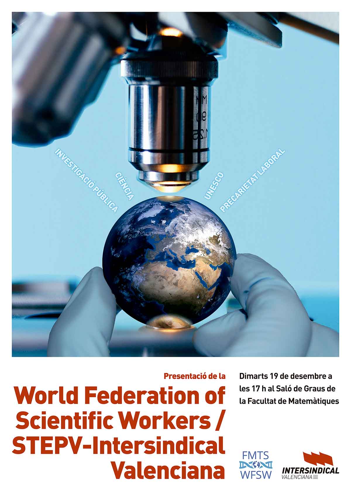 Cartell de la presentació de la WFSW a València