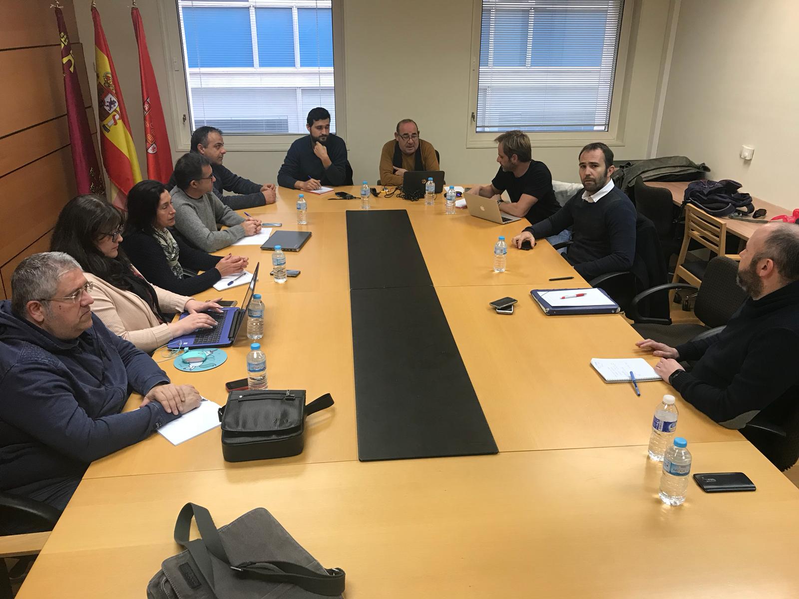 Un moment de la reunió de la PECEPI a Múrcia aquest cap de setmana