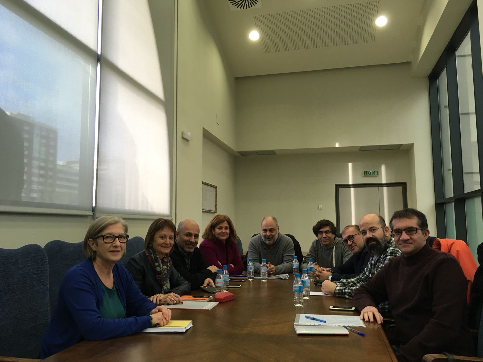 Un moment de la reunió del passat 31 de gener
