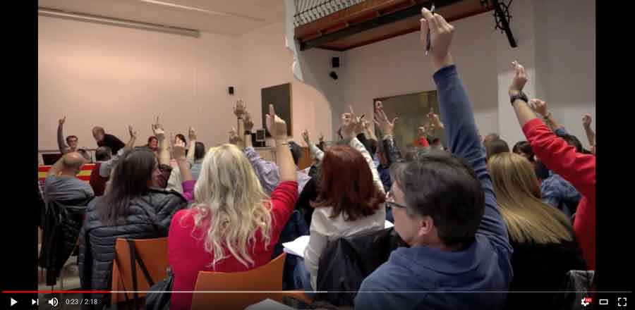 Sessió del Consell Nacional celebrada el passat mes de novembre
