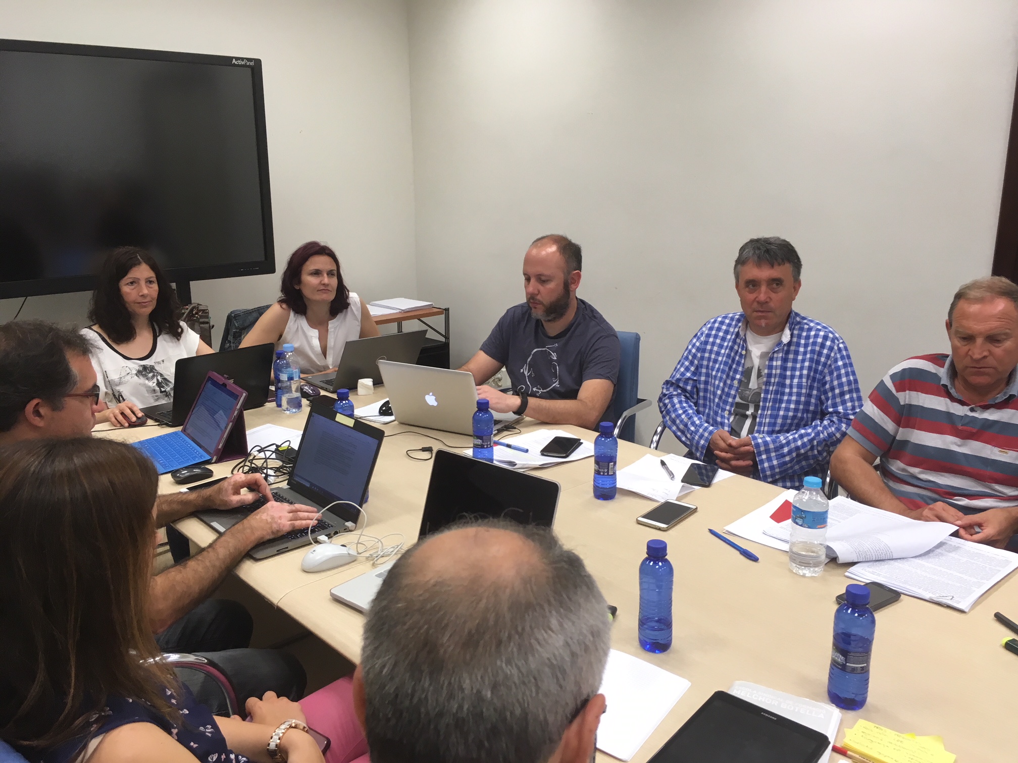 Delegació de STEPV en la Mesa Sectorial d'aquest matí