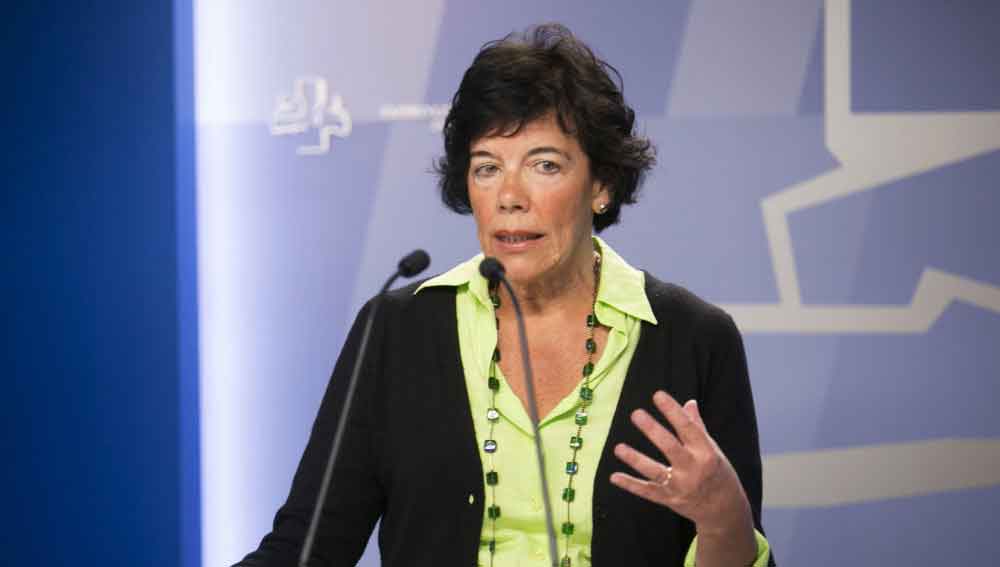 La nova ministra d'Educació, Isabel Celaá