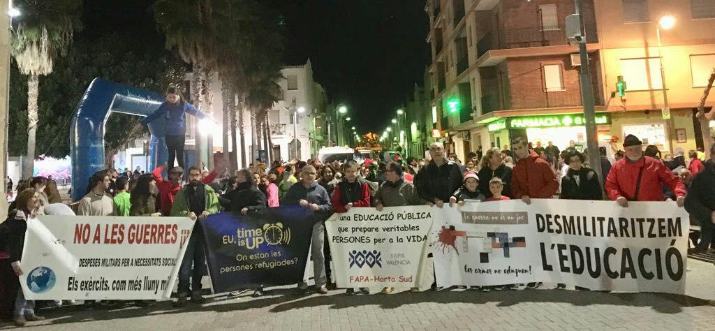 Concentració de la Plataforma el passat 26 de desembre davant ExpoJove