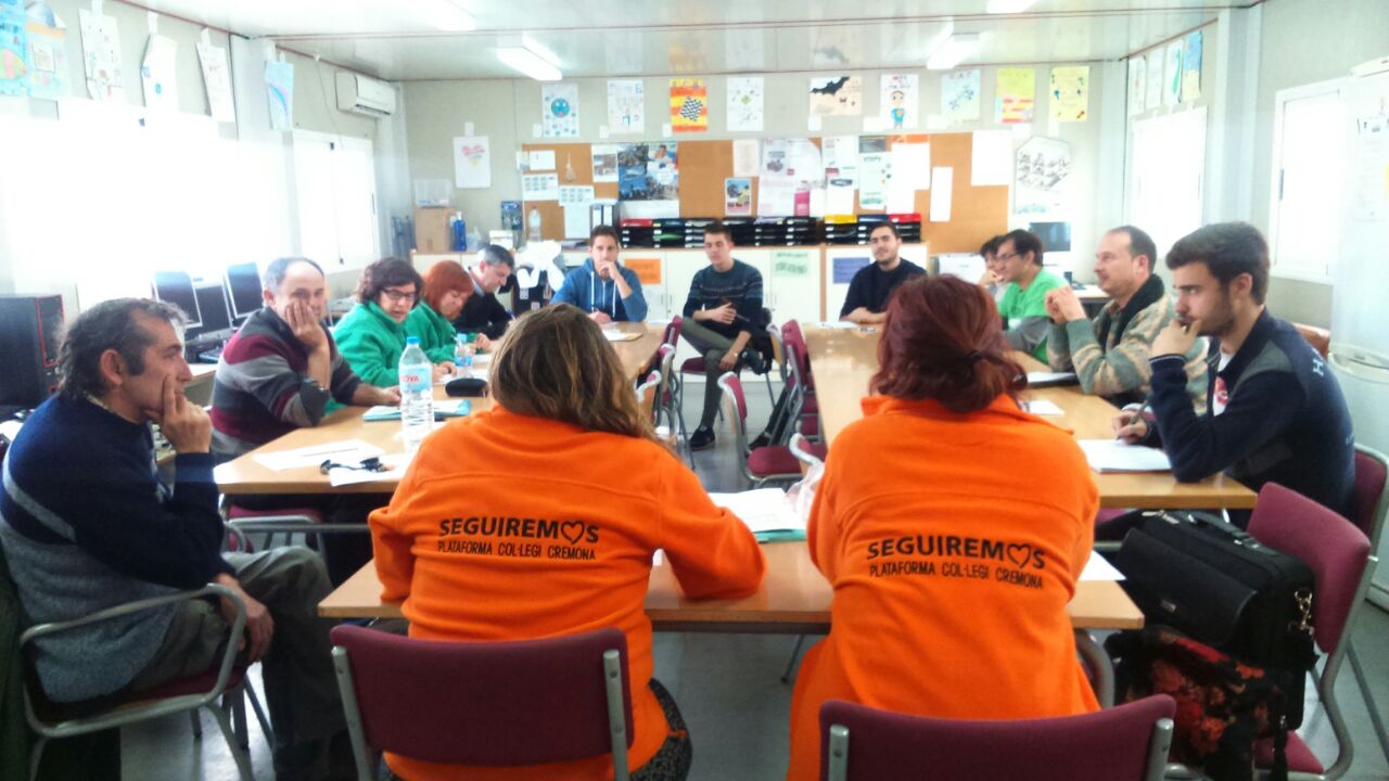 Un moment de la reunió, dissabte passat al Cremona